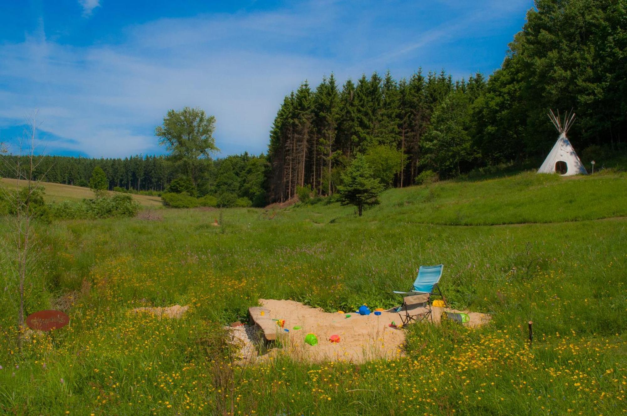 Appartamento Haus Sohl Am Rothaarsteig Bad Laasphe Esterno foto
