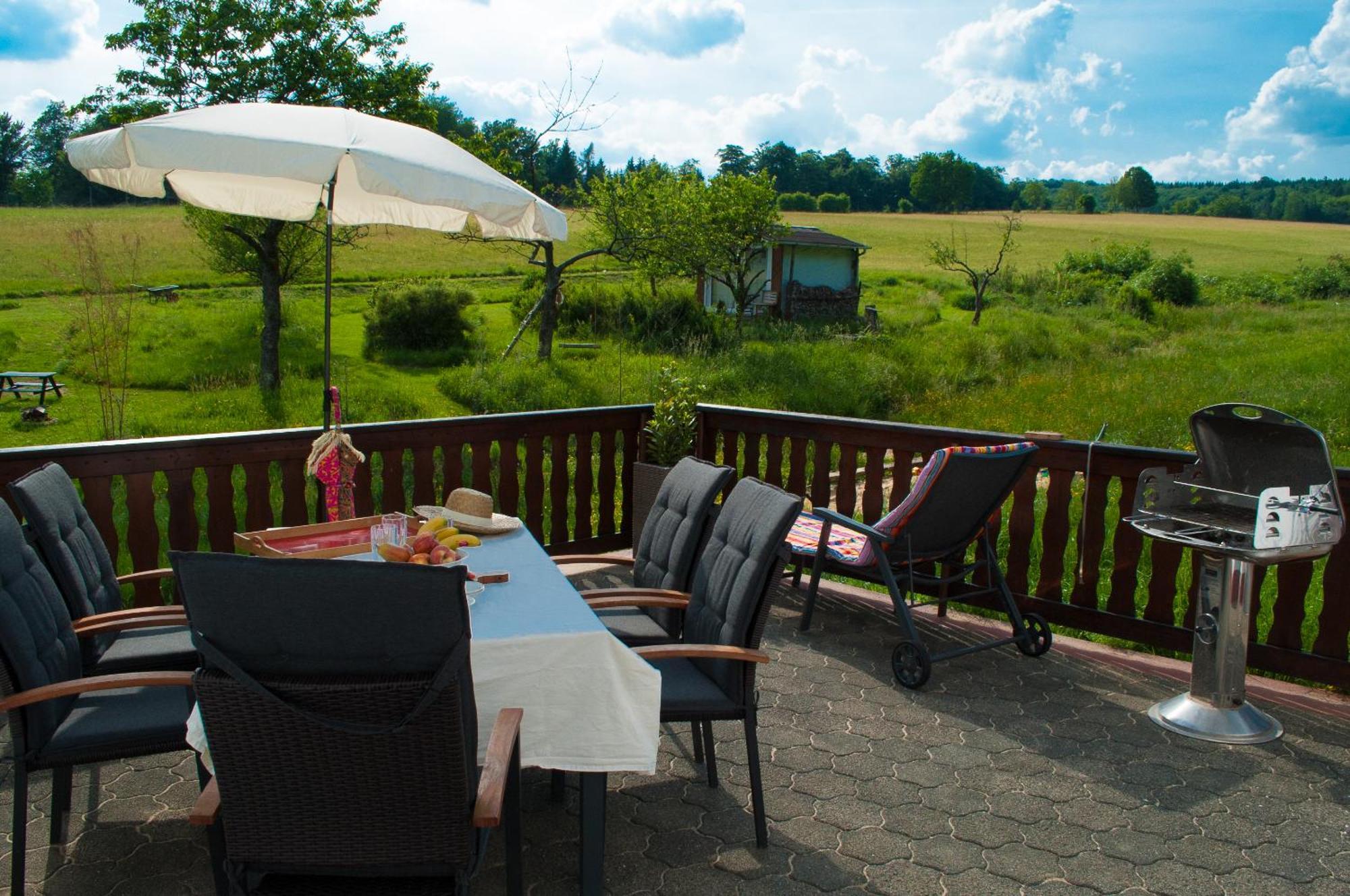 Appartamento Haus Sohl Am Rothaarsteig Bad Laasphe Esterno foto